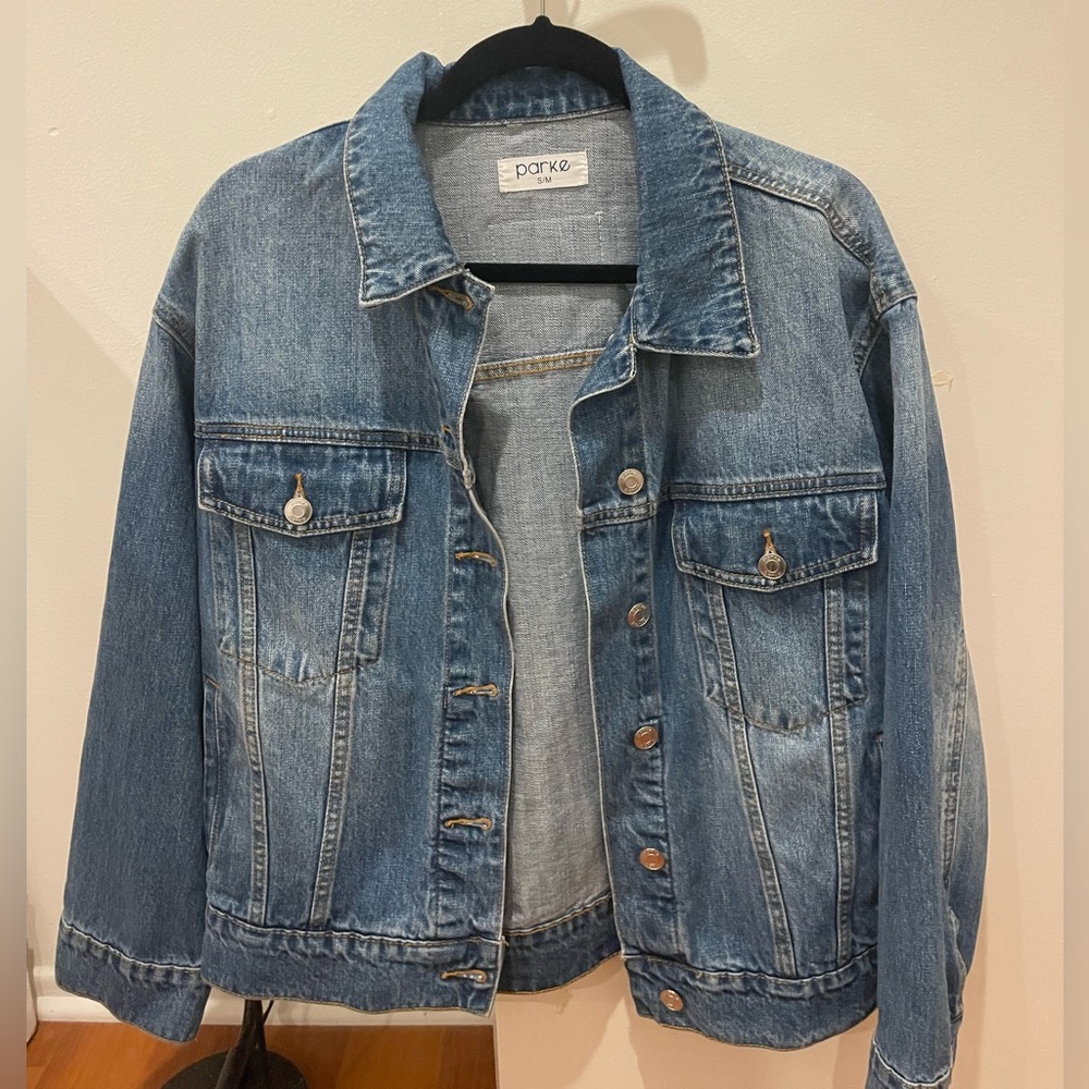 PARKE Oversized Denim Jacket